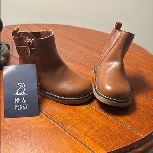 Me and Henry Brown Boots Toddler size 7.5